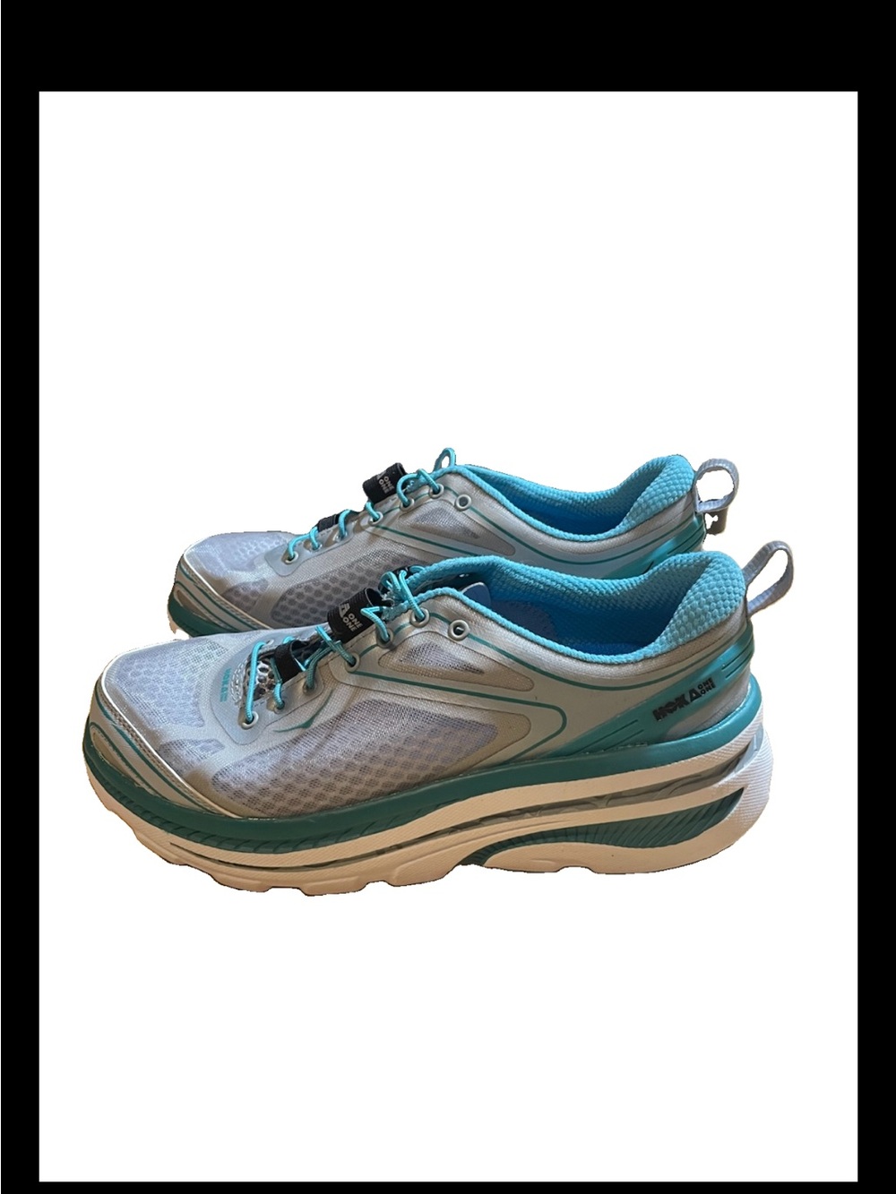 Hoka One One Bondi 3 20609 029 BAHW Sneaker Women Running Shoe Sz US 9 EU 44 1/3